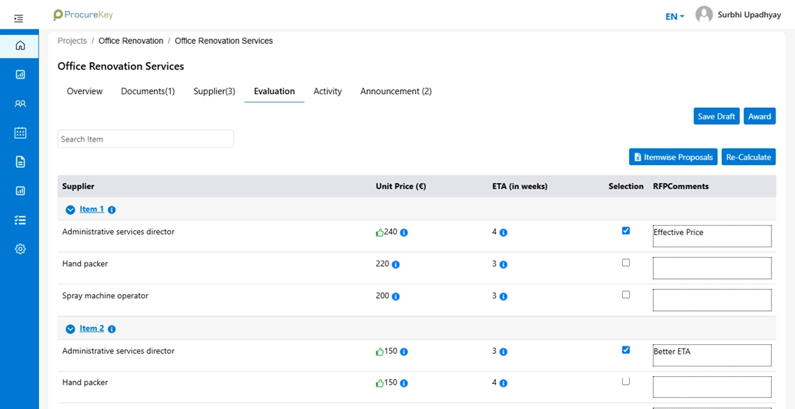 Supplier Portal