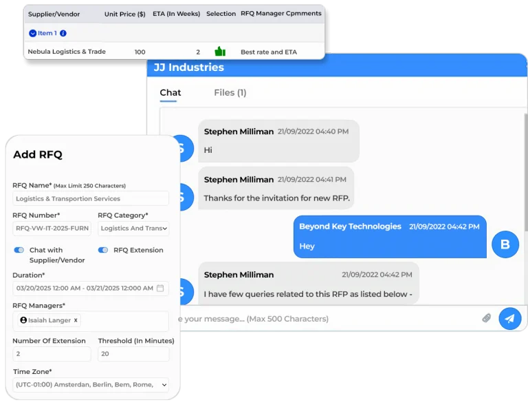 FRQ Portal - ProcureKey